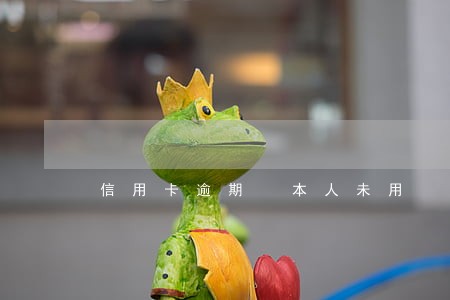 信用卡逾期 本人未用 信用卡逾期 本人未用